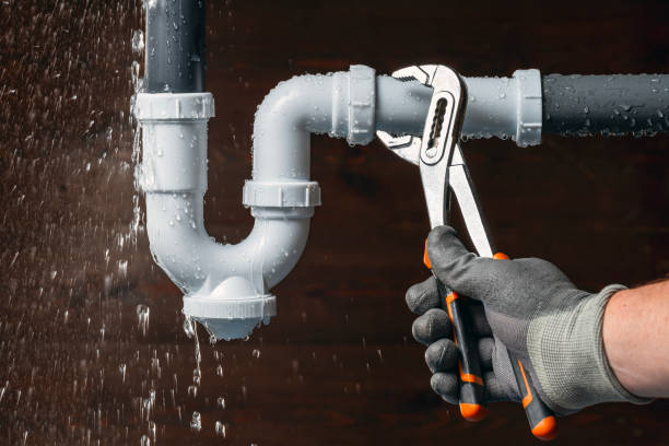 Professional Pipe Repair technician working in Boring, MD